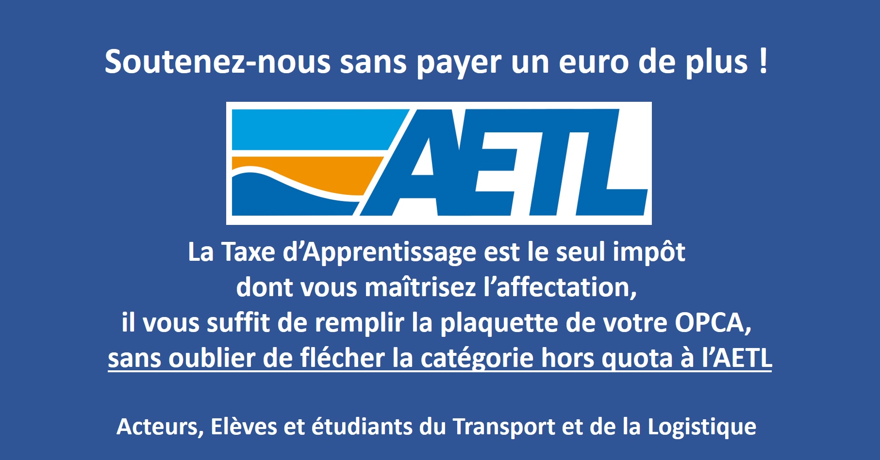 Soutenez l'AETL gratuitement !...